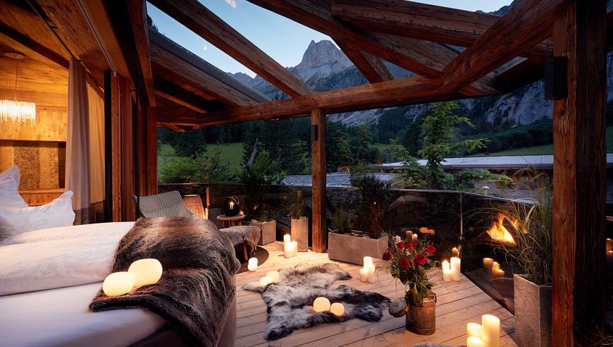 Das Bio Natur-Luxus Baumchalet Berg.Glück